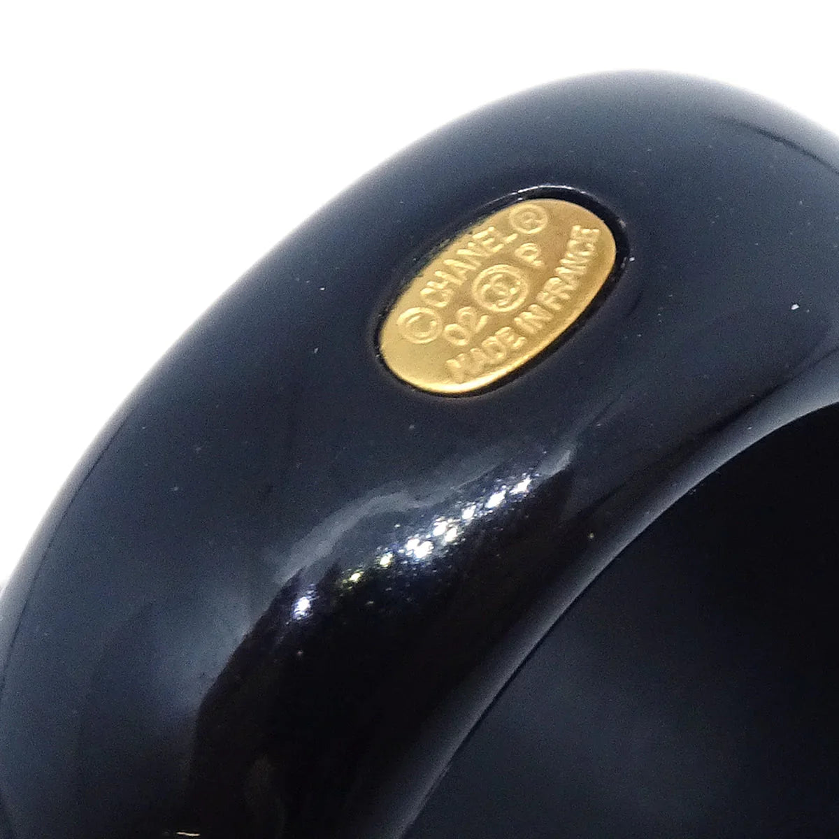 Chanel Ring Black #54 #14 02P