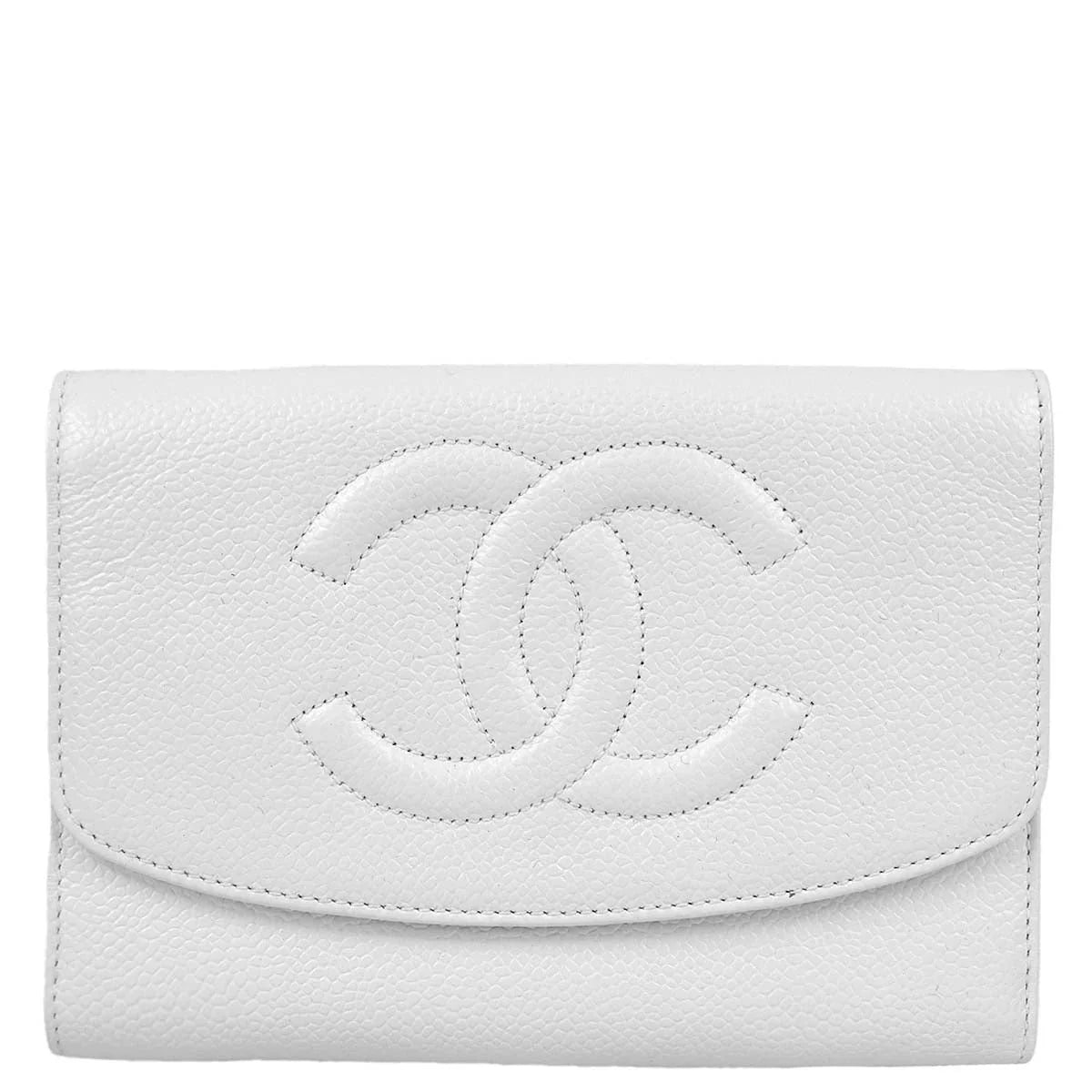 Chanel 1997-1999 Caviar Wallet Purse