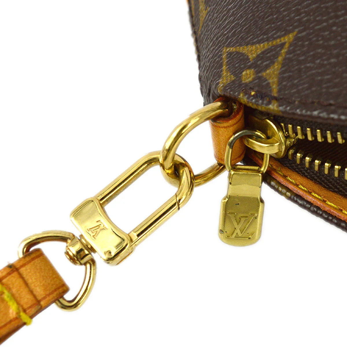 Louis Vuitton 2005 Monogram Mini Ellipse Pouch Bag M51129