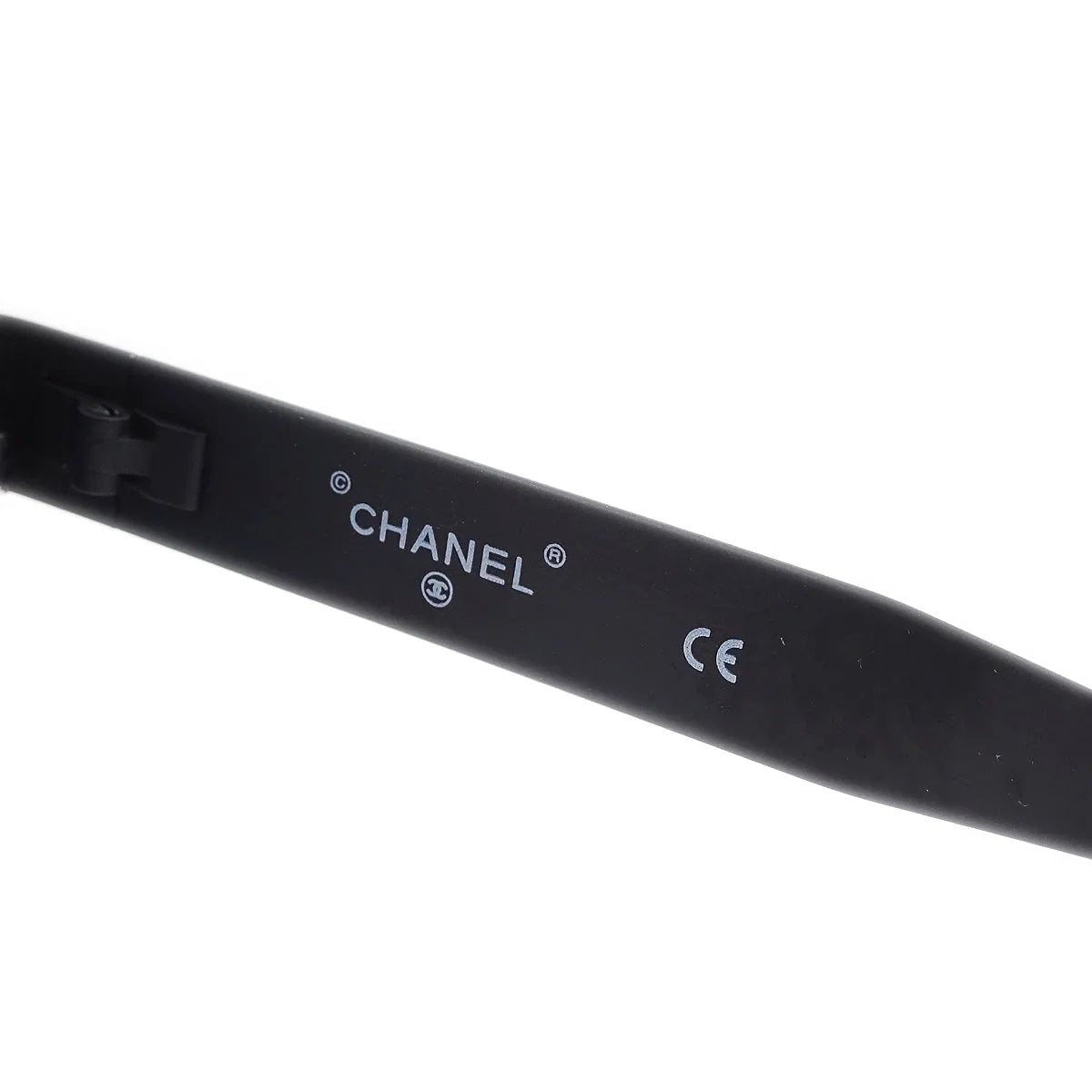 Chanel Black Round Sunglasses Eyewear