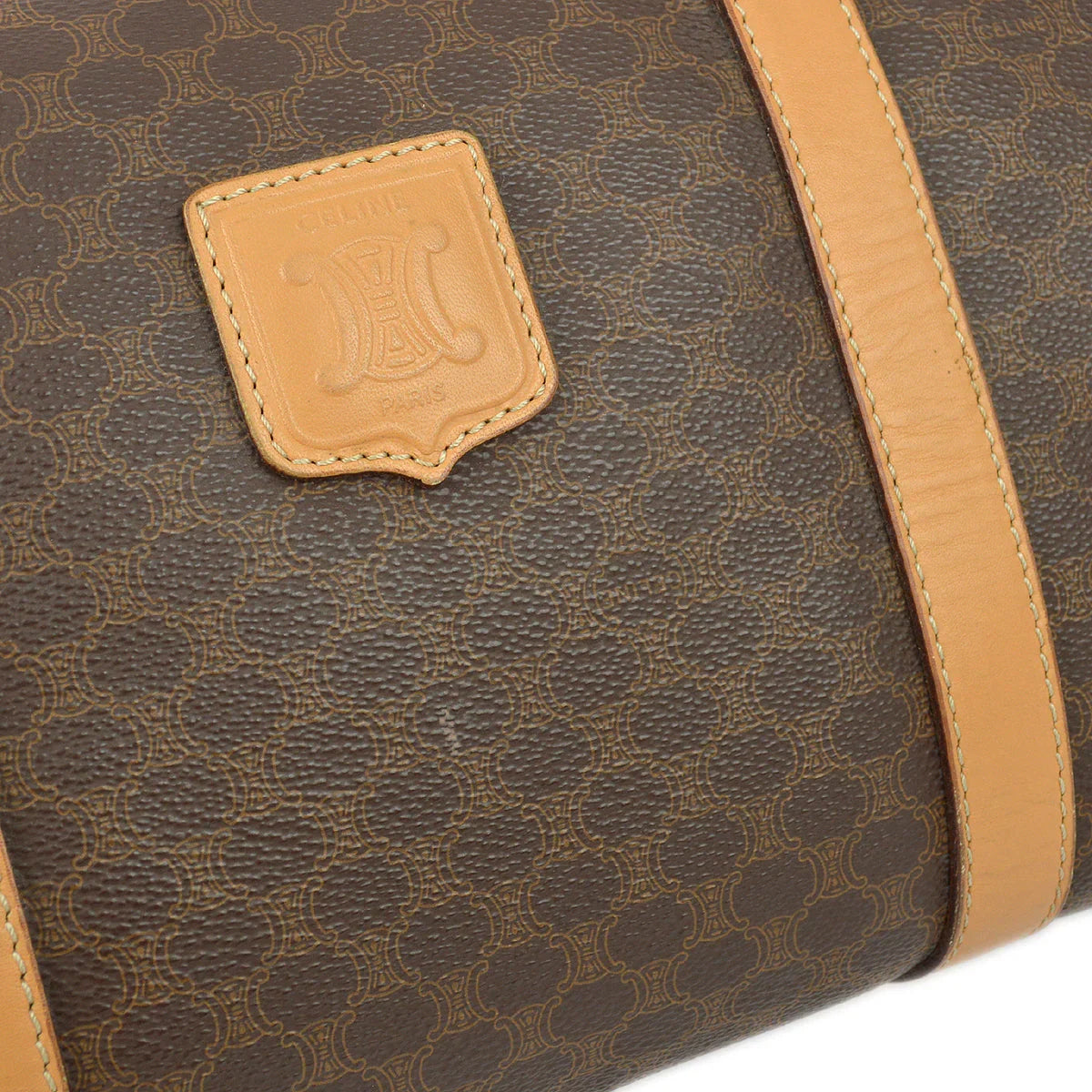 Celine Brown Macadam Handbag
