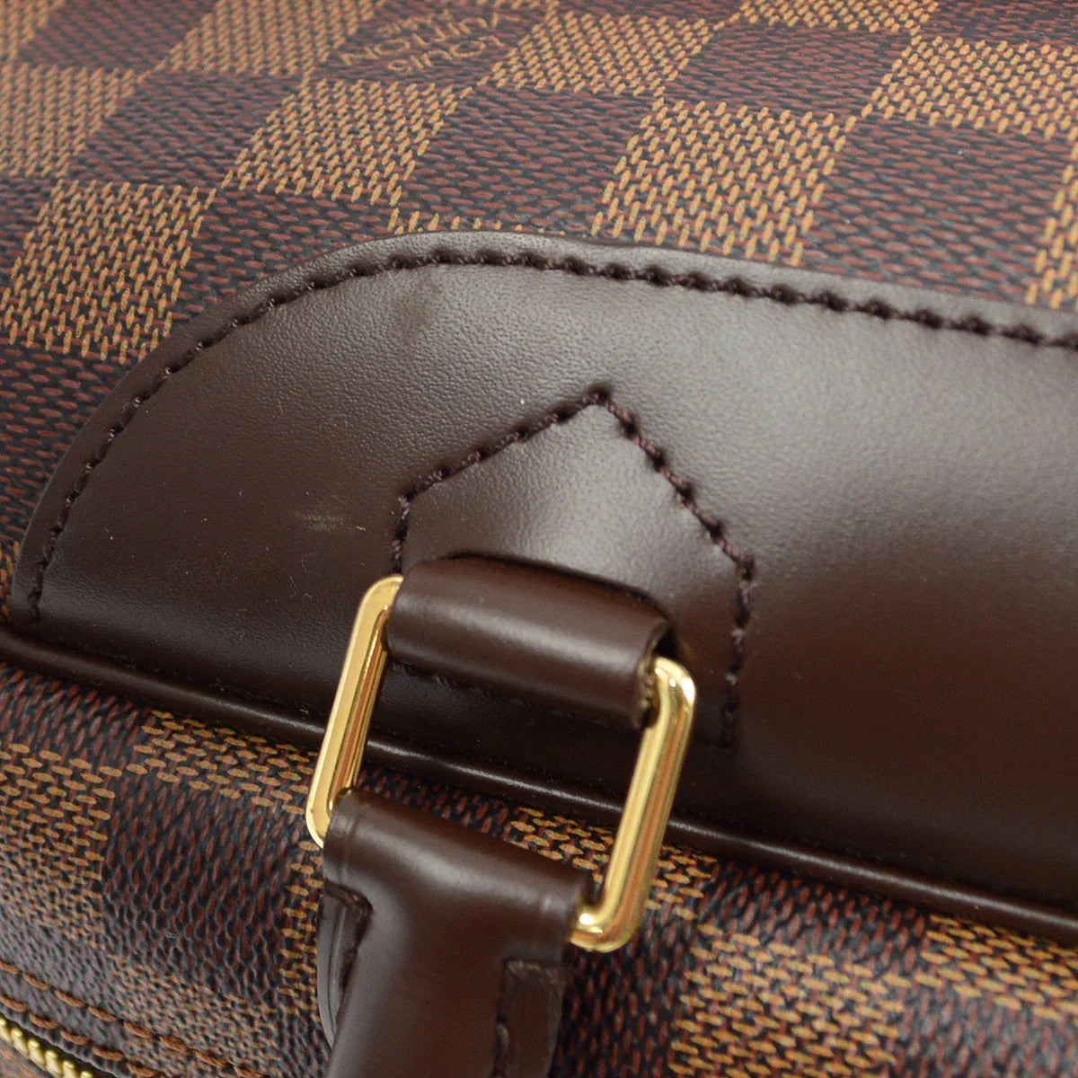 Louis Vuitton 2006 Damier Deauville Bowling Vanity Handbag N47272