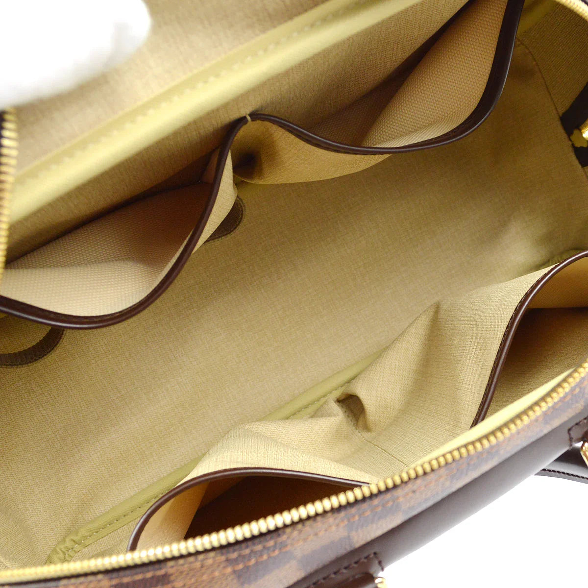 Louis Vuitton 2006 Damier Deauville Bowling Vanity Handbag N47272