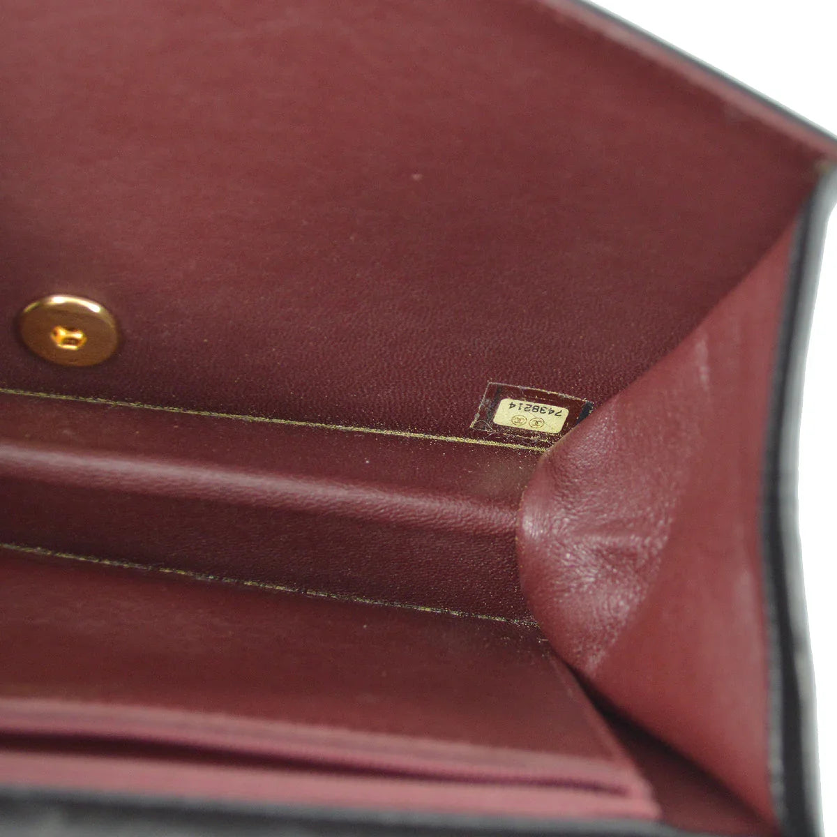 Chanel 2001-2003 Lambskin Small Turnlock Full Flap Bag