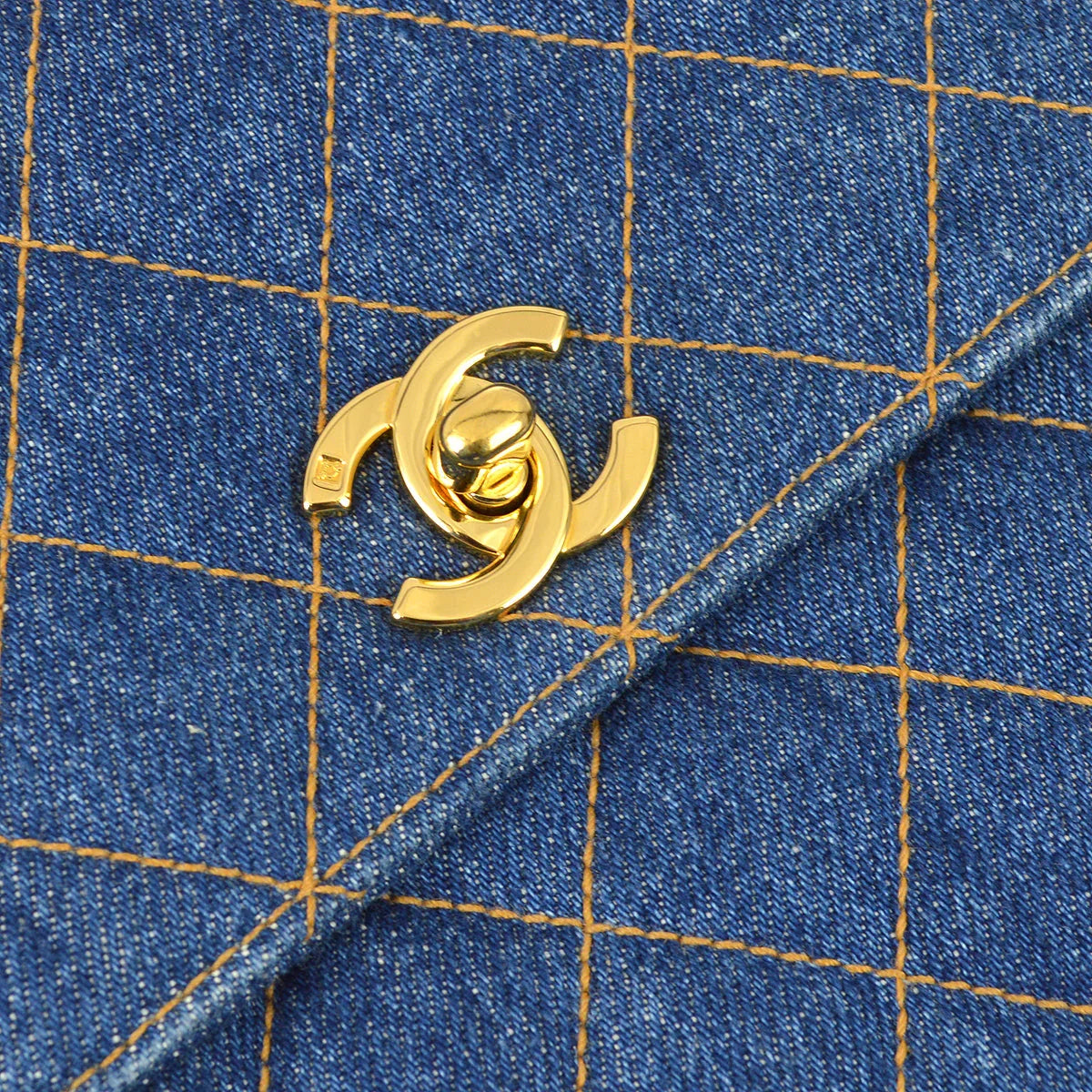 Chanel * 1996-1997 Denim Kelly 25