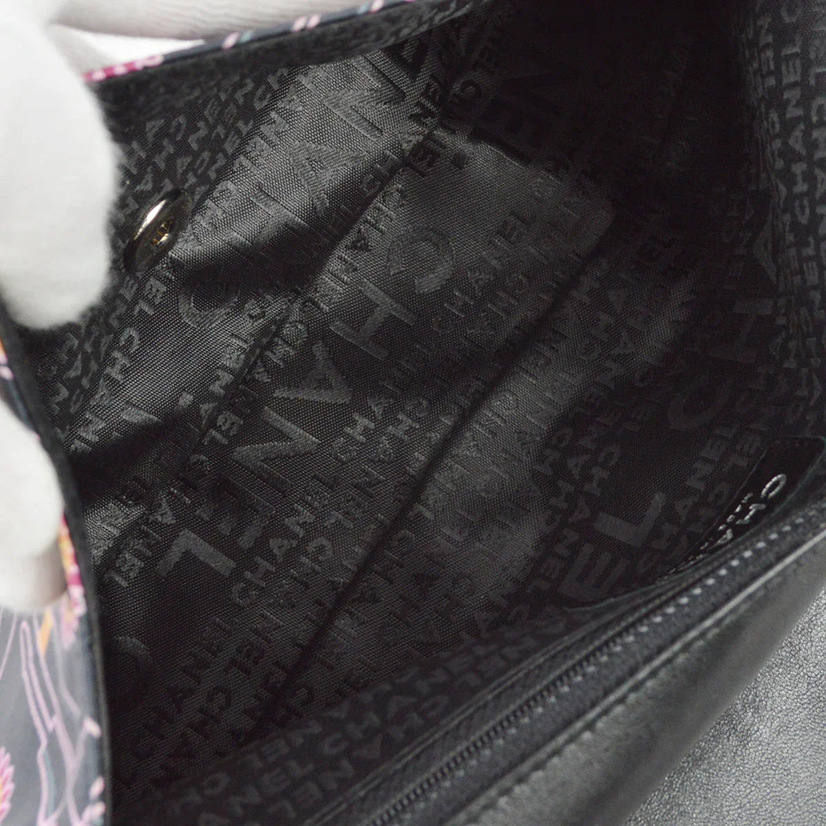 Chanel 2004-2005 Satin Lipstick Classic Single Flap Shoulder Bag