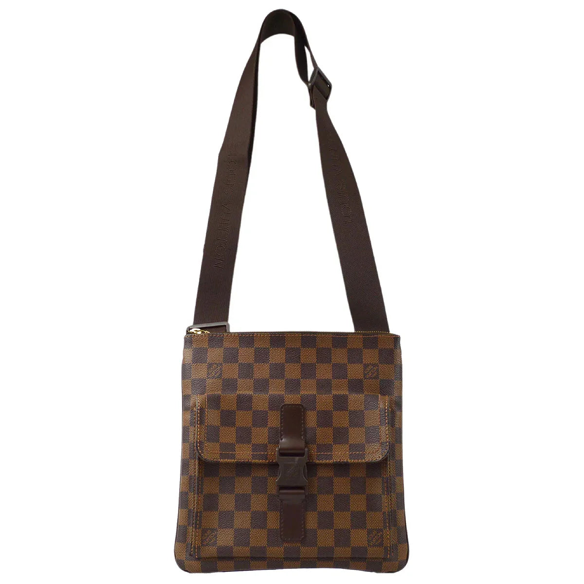 Louis Vuitton 2006 Damier Pochette Melville Shoulder Bag N51127