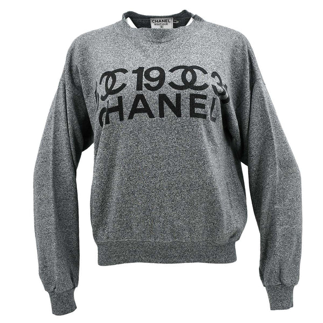 Chanel best sale vintage sweatshirt