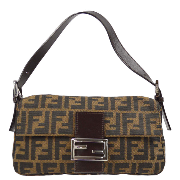 Fendi monogram baguette shoulder bag Clearance