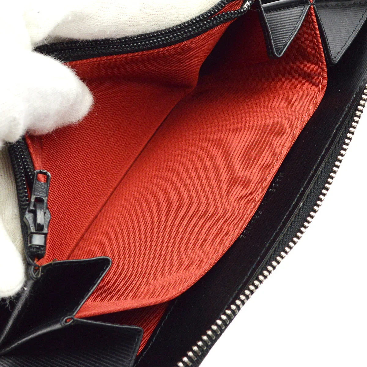 Chanel Travel Line Black Nylon Wallet Purse