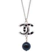 Chanel Silver Chain Necklace Pendant B12A
