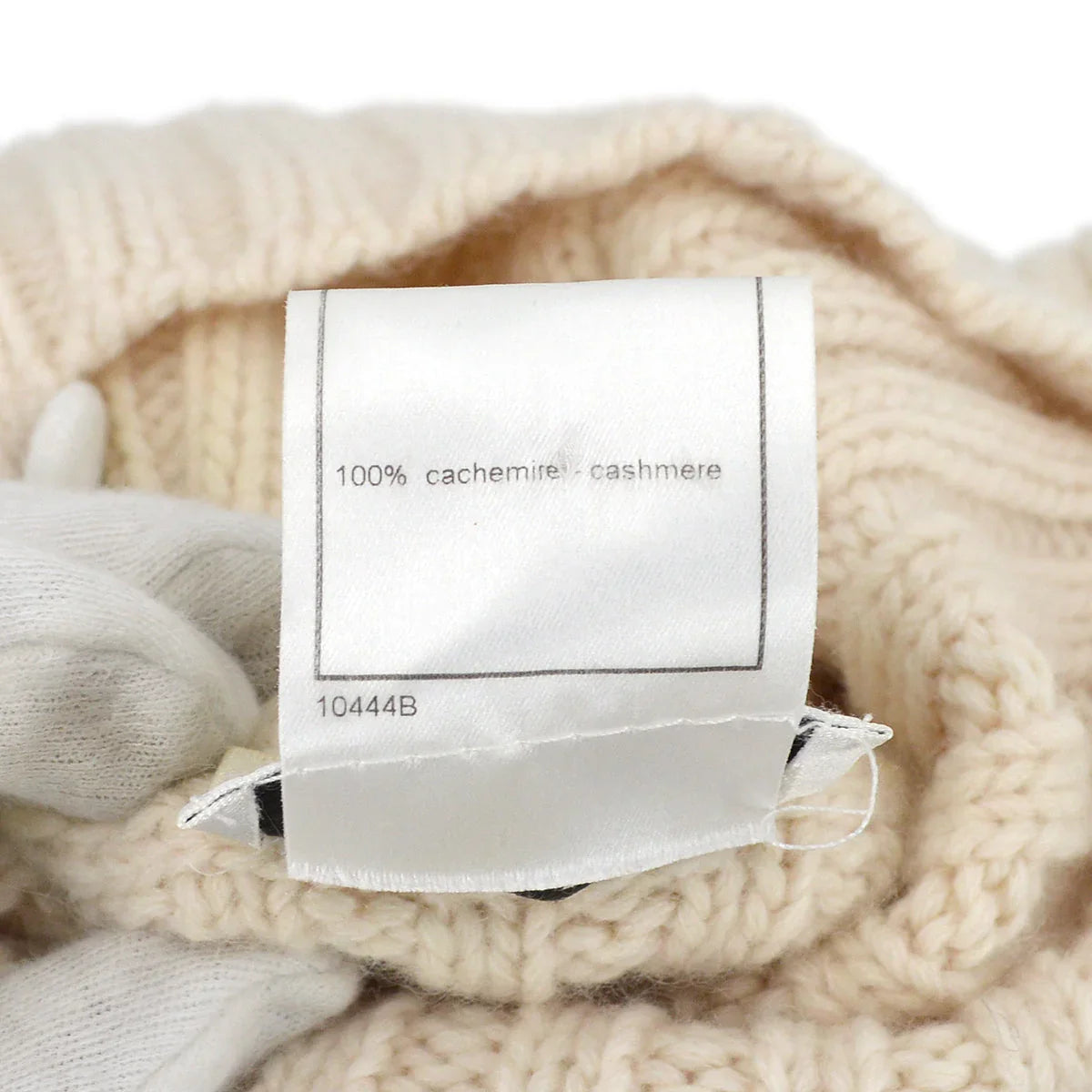 Chanel Fall 2000 Ribbed Cashmere Turtleneck Jumper #36