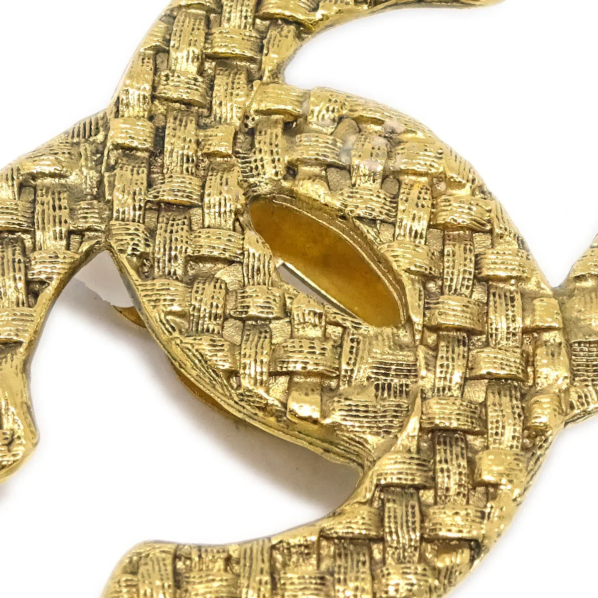 Chanel Gold CC Earrings Clip-On 29 2878