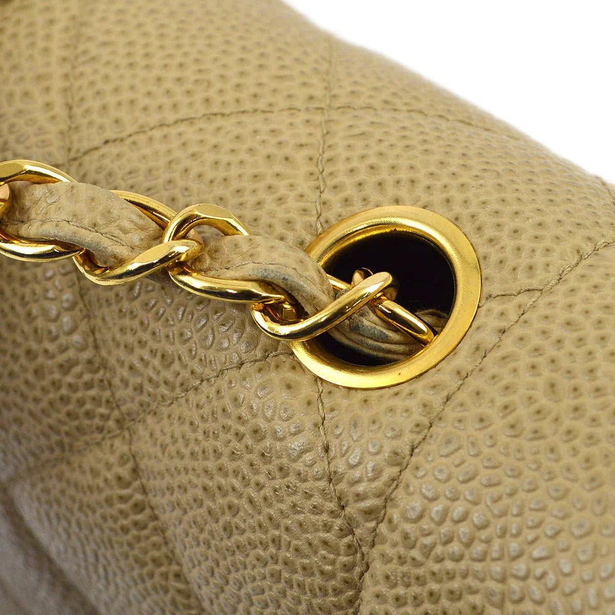 Chanel 1994-1996 Caviar Medium Diana Shoulder Bag