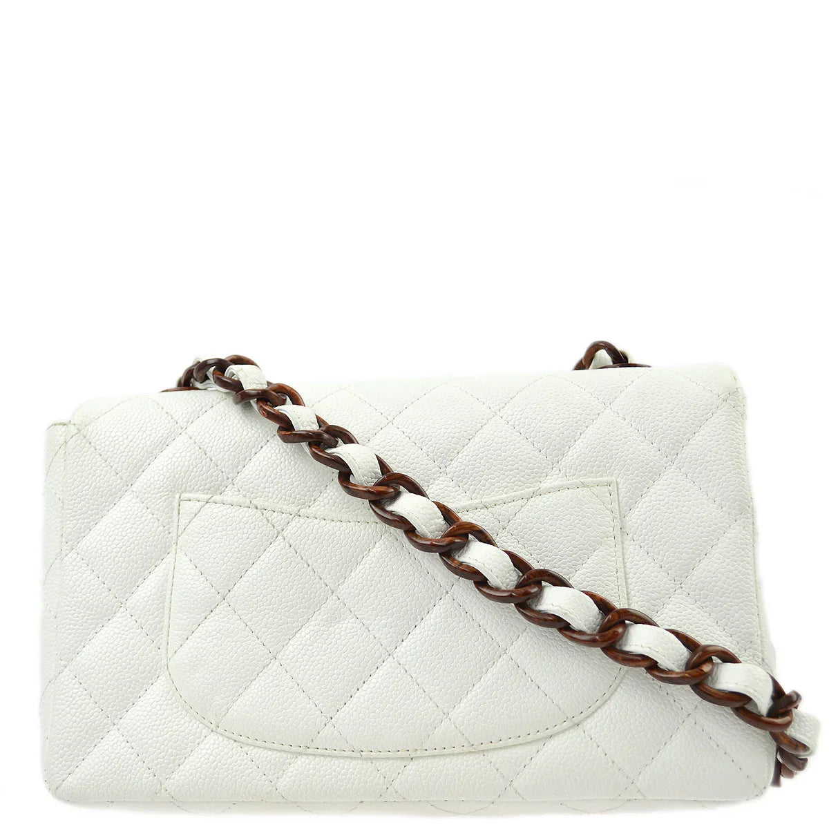 Chanel 1997-1999 Caviar Medium Single Flap Bag