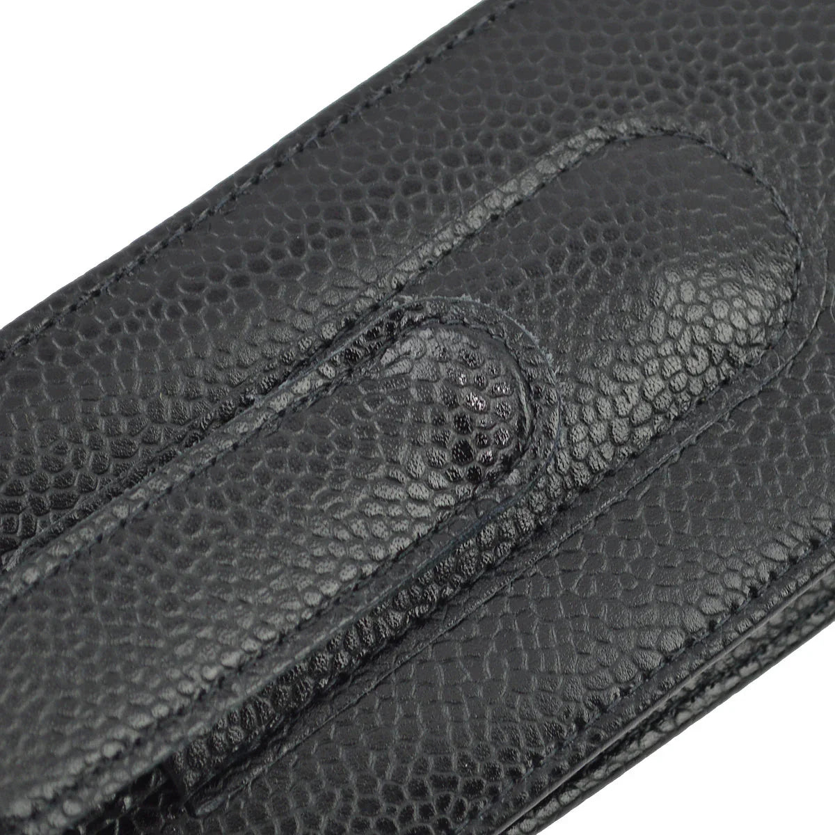 Chanel 2003-2004 Black Caviar Multi Pouch