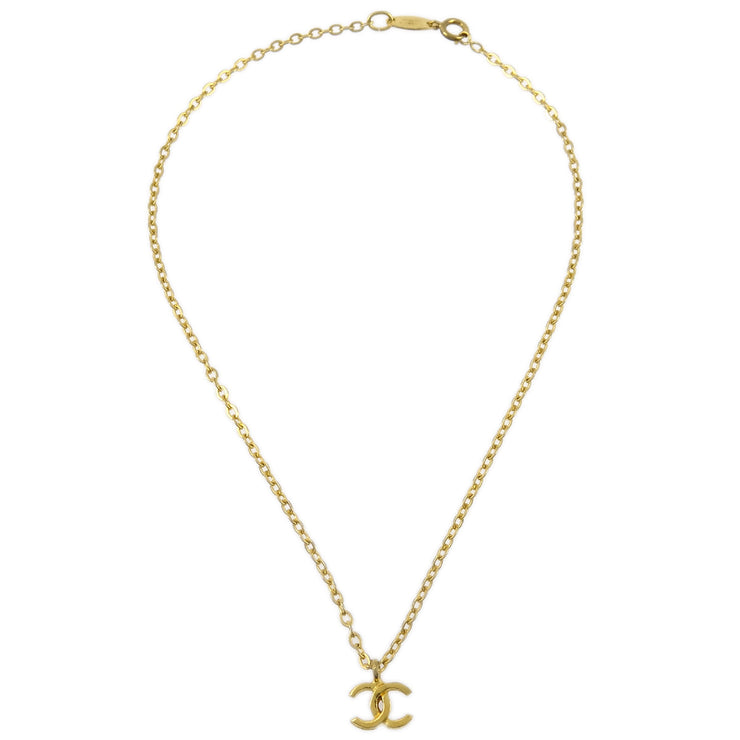 Chanel Gold Mini CC Pendant Necklace 683