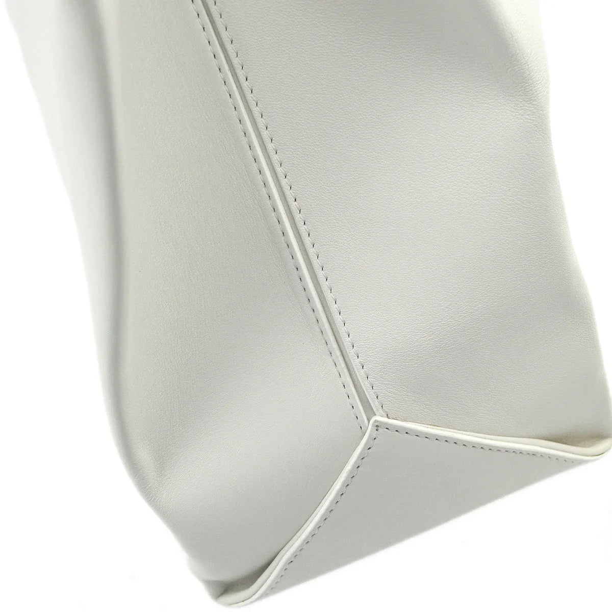 Chanel * 2008-2009 White Calfskin Essential Tote Handbag