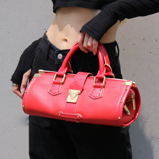 Louis Vuitton Suhali L'Epanoui PM - Red Handle Bags, Handbags