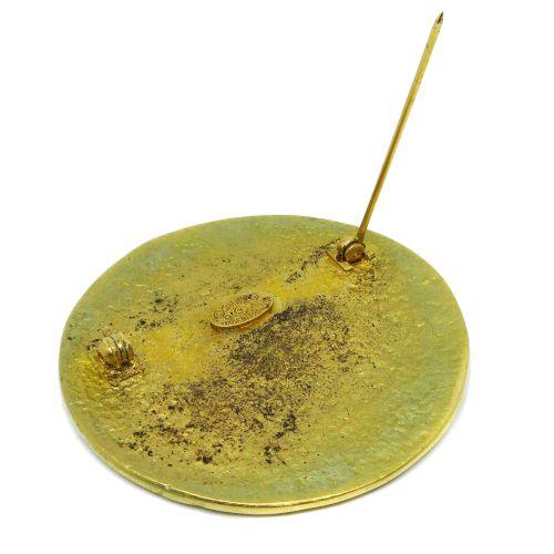 Chanel 1994 Round CC Brooch