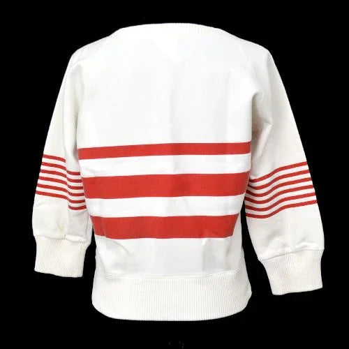 Chanel Fall 2001 Runway Mademoiselle print sweatshirt