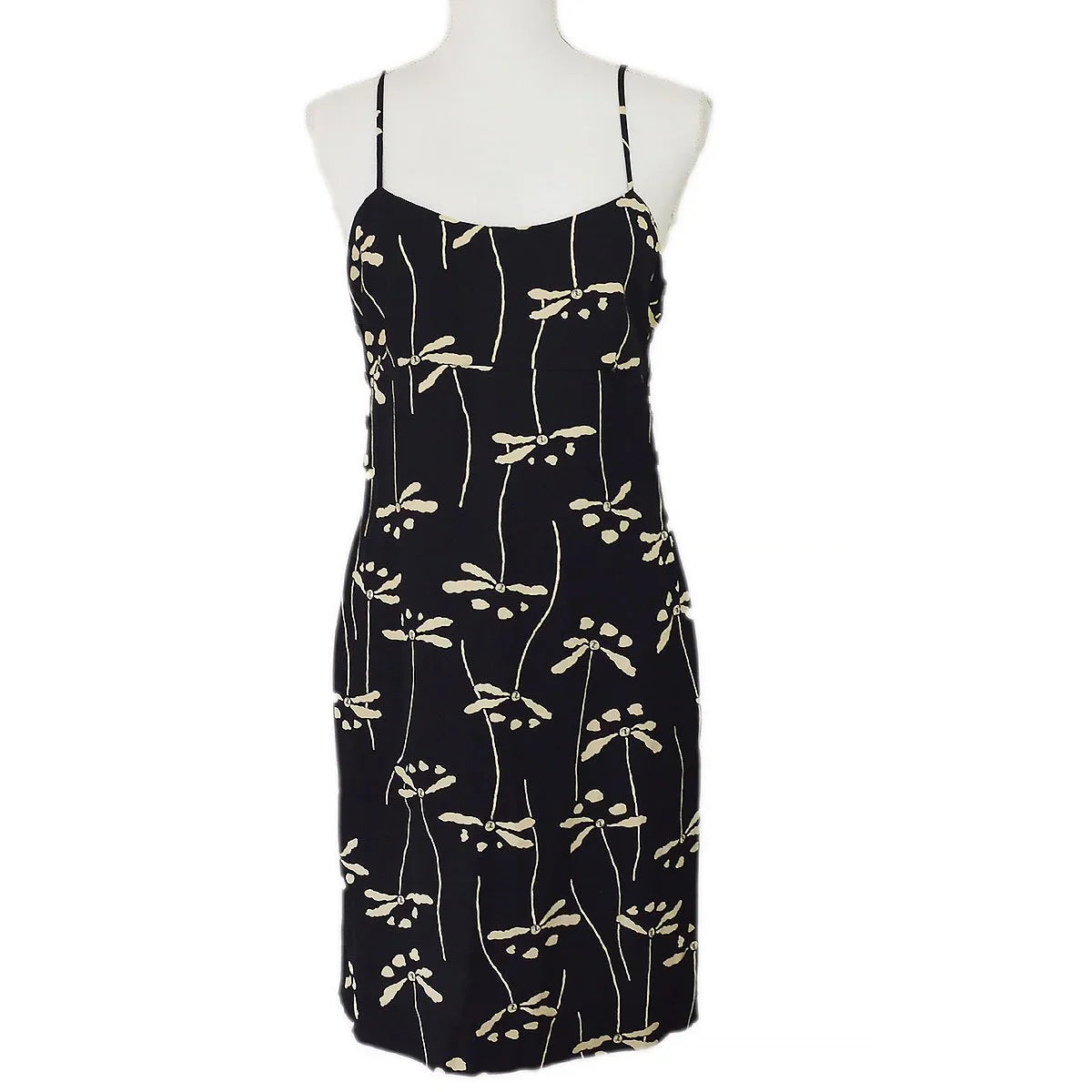 CHANEL 1998 floral print dress #40