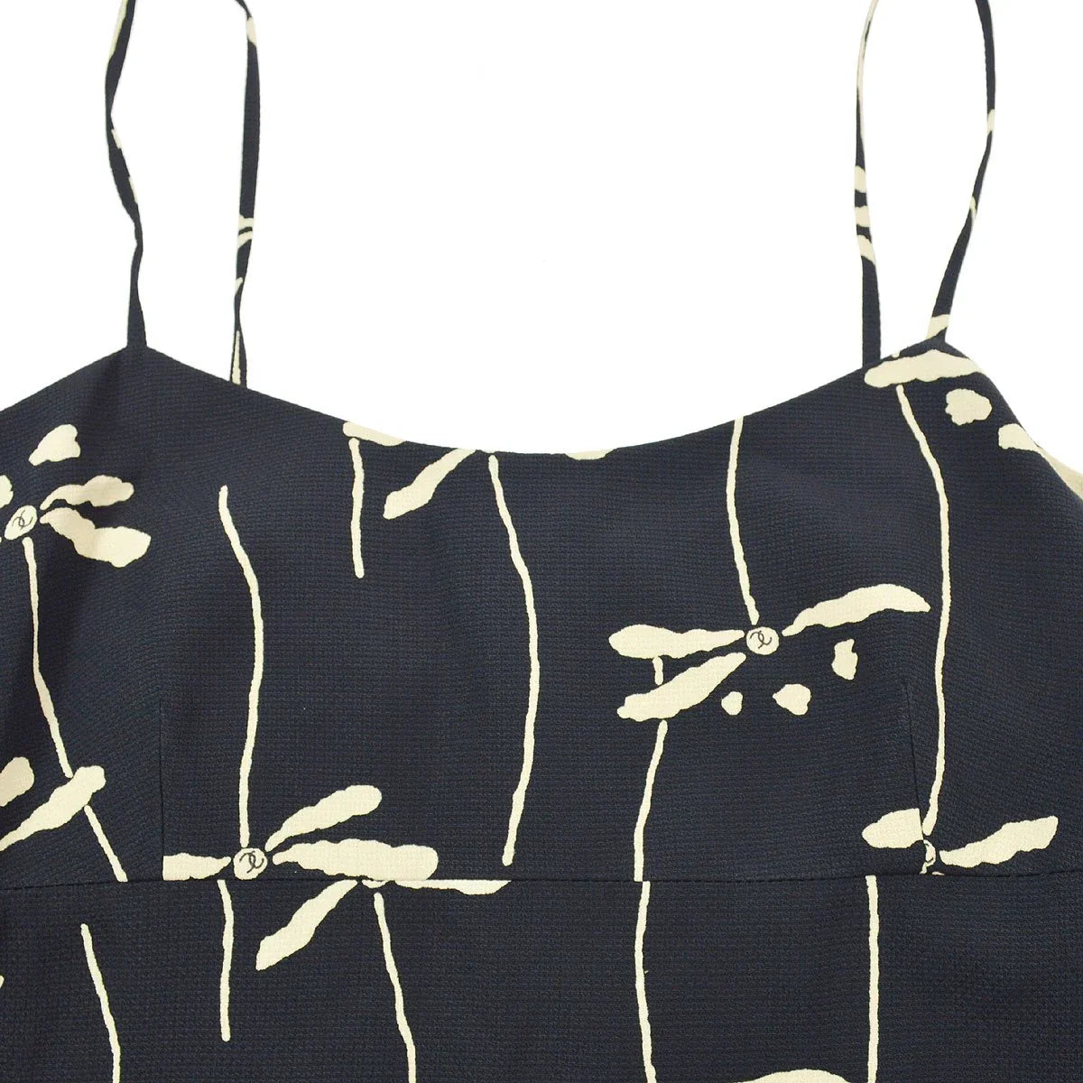 CHANEL 1998 floral print dress #40