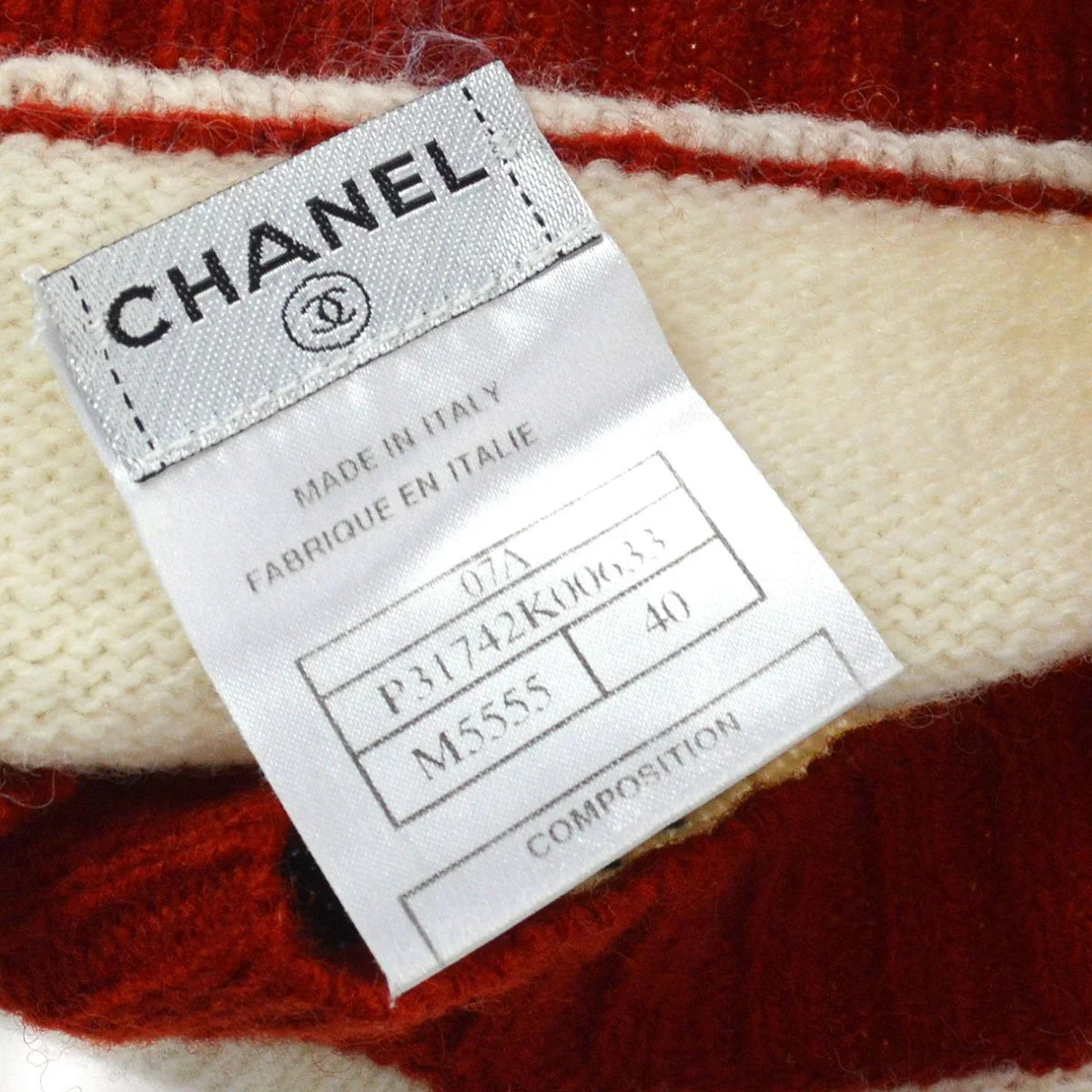 CHANEL 2007 penguin sweater #40