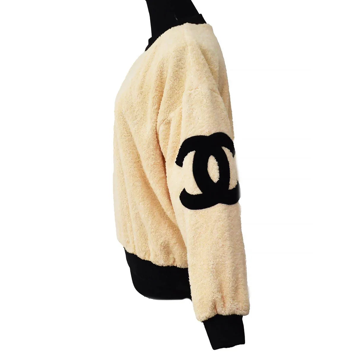 Chanel 1992 CC船员毛巾毛衣运动衫
