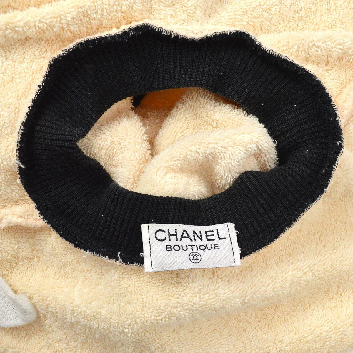 Chanel 1992 CC船员毛巾毛衣运动衫