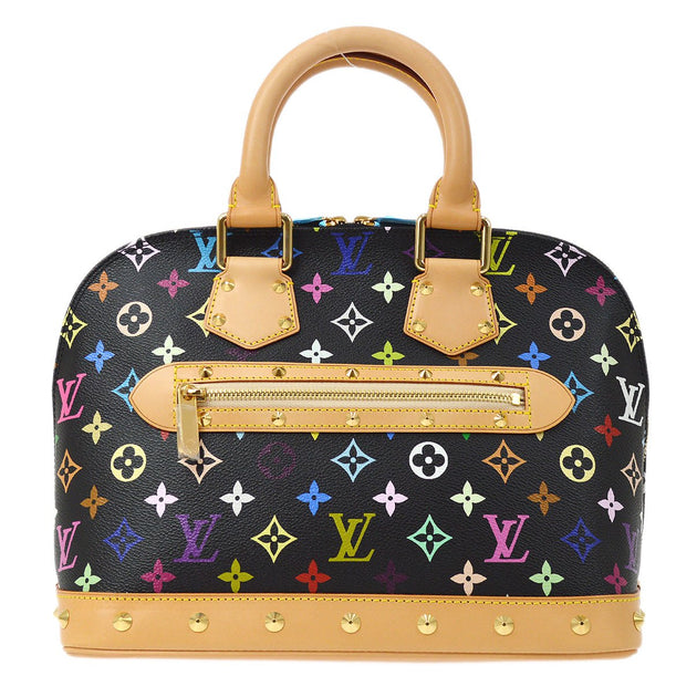 LOUIS VUITTON 'Alma' Bag Small Model in Purple Embossed Monogram