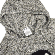 Chanel * 2007 CC penguin-motif knitted hoodie #42