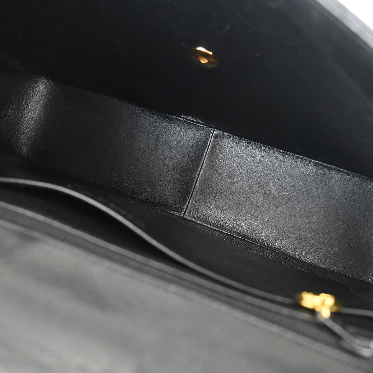 Chanel Black Patent Leather Jumbo Classic Flap Shoulder Bag