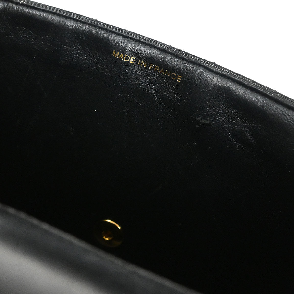 Chanel Black Patent Leather Jumbo Classic Flap Shoulder Bag