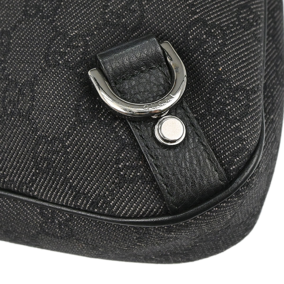 Gucci Black GG Abbey D-ring Tote Handbag