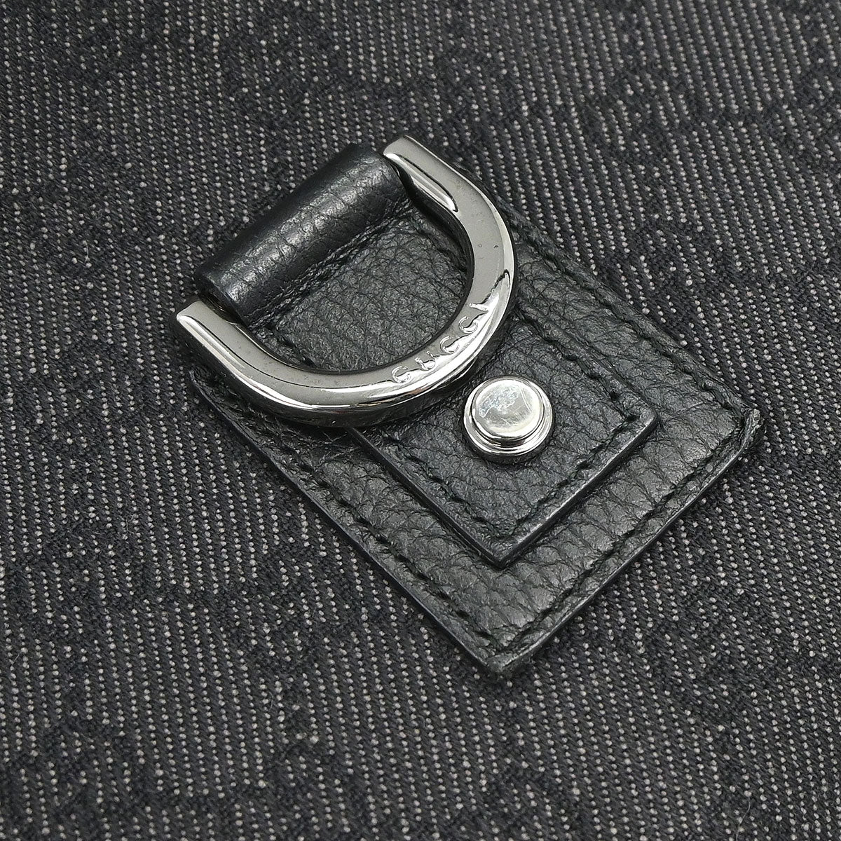 Gucci Black GG Abbey D-ring Tote Handbag