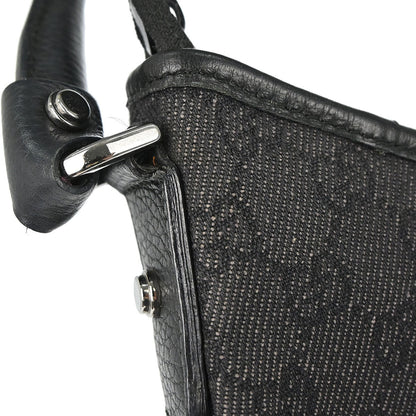 Gucci Black GG Abbey D-ring Tote Handbag