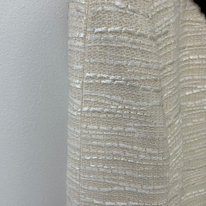 Chanel 2002 Collarless Single Breasted Jacket Ivory #38