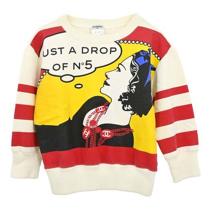 Chanel 2001 Mademoiselle Sweater White #38