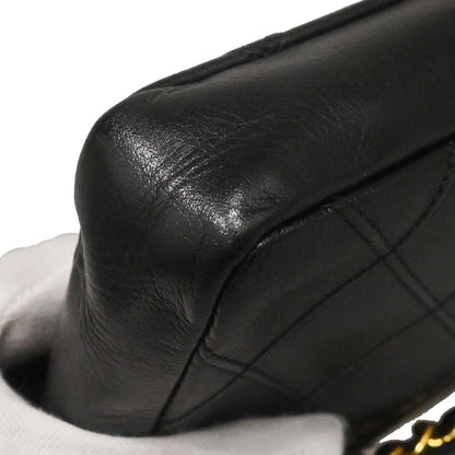 Chanel Black Lambskin Bicolore Waist Bum Bag #65/26