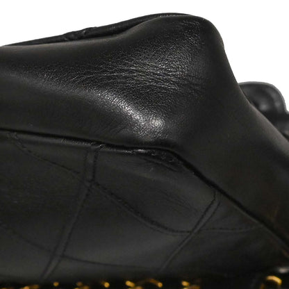 Chanel Black Lambskin Bicolore Waist Bum Bag #65/26