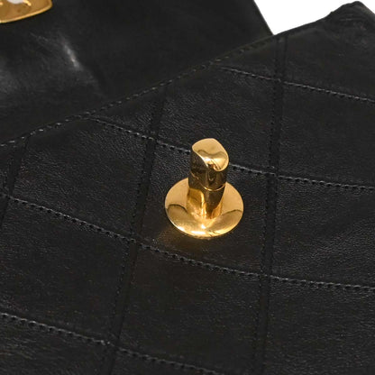 Chanel Black Lambskin Bicolore Waist Bum Bag #65/26