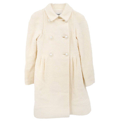 Chanel Long Sleeve Jacket White #38