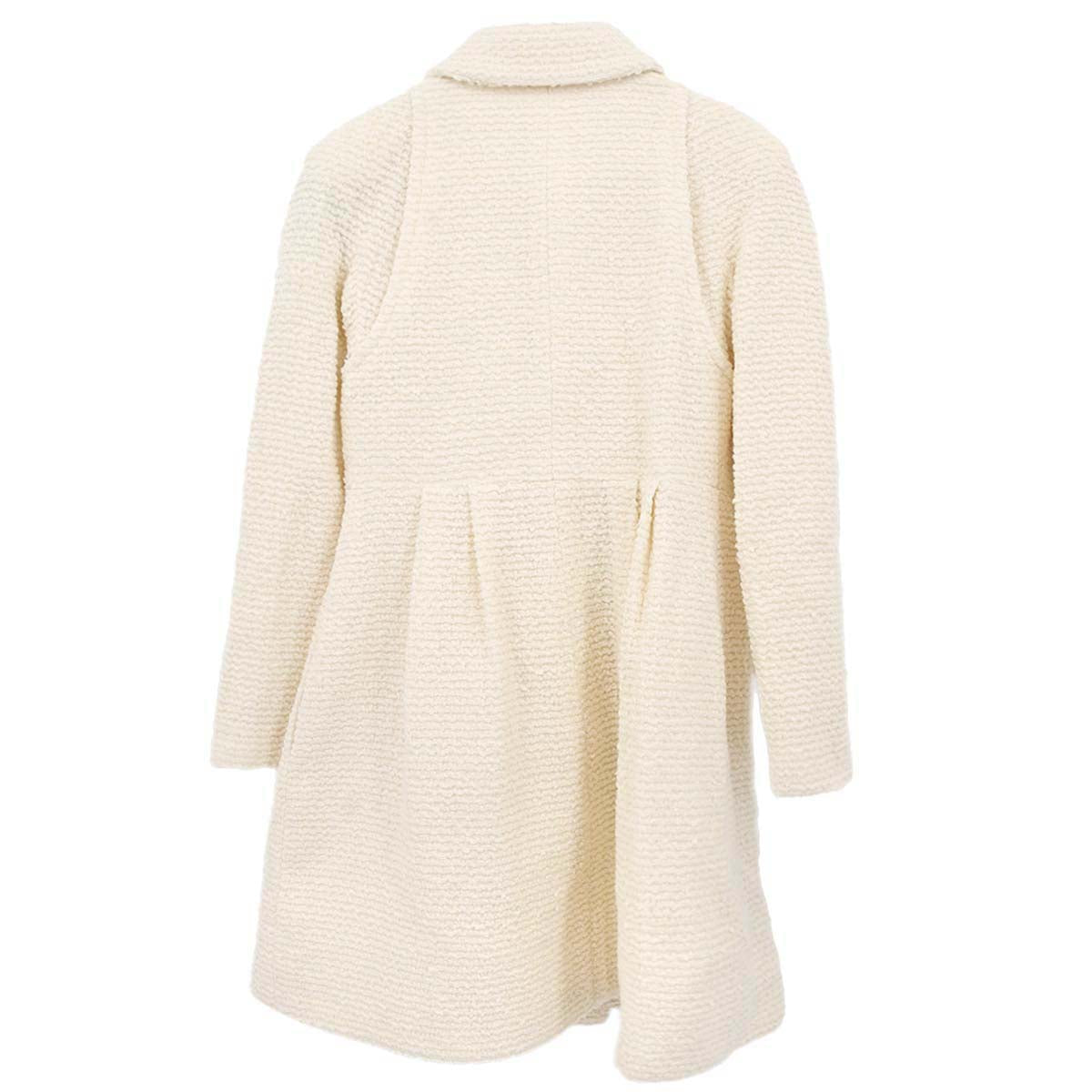 Chanel Long Sleeve Jacket White #38