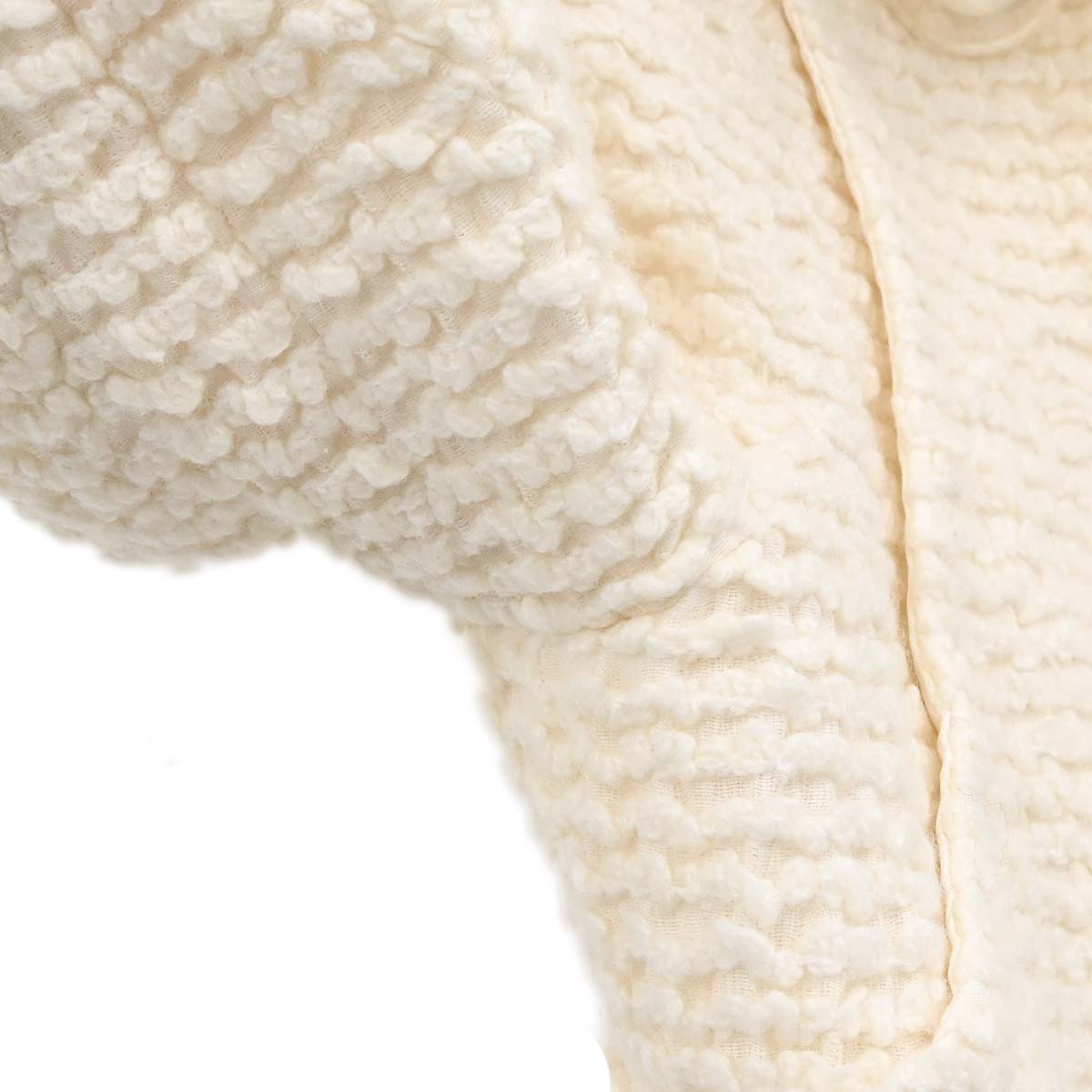 Chanel Long Sleeve Jacket White #38