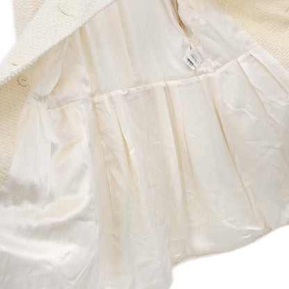 Chanel Long Sleeve Jacket White #38