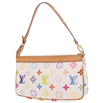 Louis Vuitton White Multicolor Pochette Accessoires M92649