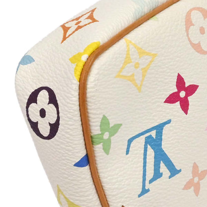 Louis Vuitton White Multicolor Pochette Accessoires M92649
