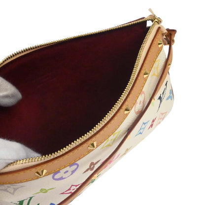 Louis Vuitton White Multicolor Pochette Accessoires M92649