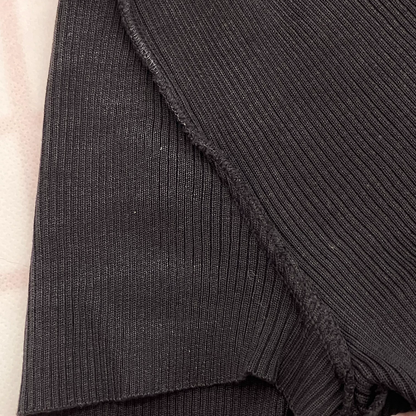 Chanel 1995 Cropped T-shirt Black #36